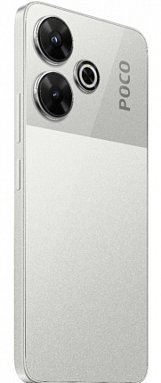 Смартфон Poco M6 4G 8/256, серебристый Фото 3