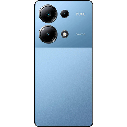 Смартфон Xiaomi POCO M6 Pro 12/512 Гб, синий (NFC, 2SIM, Global) Фото 2