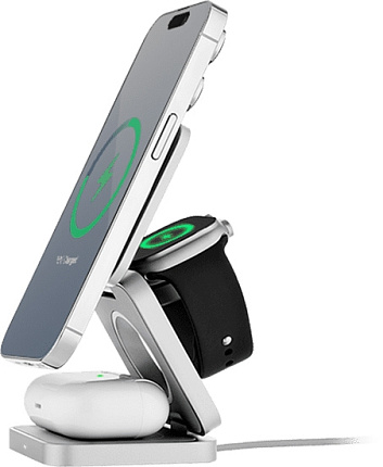 Беспроводное зарядное устройство uBear Balance, серебро WL09SL31-ADM Фото 1