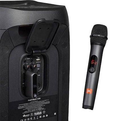 Комплект микрофонов JBL Wireless Microphone Set, черный Фото 5