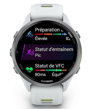 Смарт-часы Garmin Forerunner 970, Silver/White (010-02969-11) Фото 6