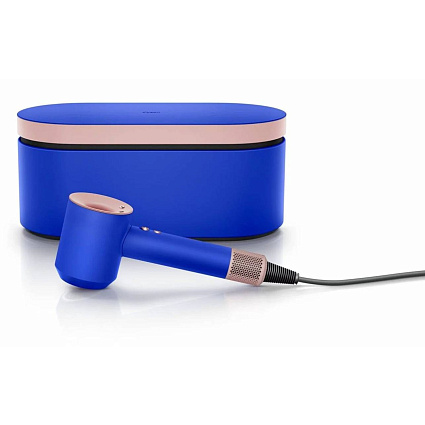 Фен Dyson Supersonic HD15, Ultra Blue/Blush Pink (подарочная упаковка) Фото 2