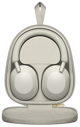 Беспроводные наушники Sony WH-1000XM5, серебристый Фото 5