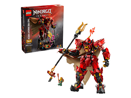 Конструктор LEGO Ninjago 71846 Боевой робот «Рыцарь огня» Фото 3