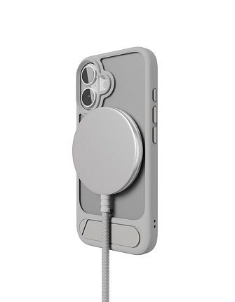 Чехол VLP Reels Case с MagSafe для iPhone 16, серый (10525001) Фото 4