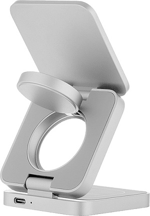 Беспроводное зарядное устройство uBear Balance, серебро WL09SL31-ADM Фото 6