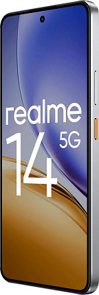 Смартфон Realme 14 5G 8/256 ГБ, серебристый Фото 4
