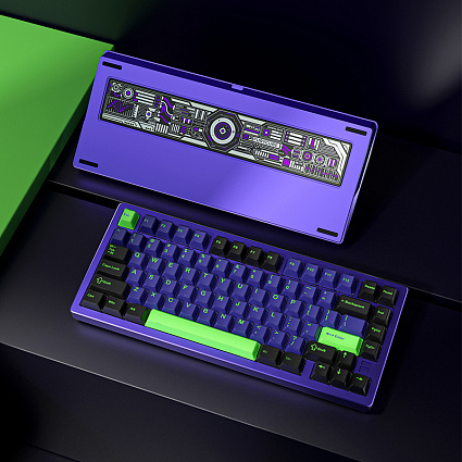Беспроводная клавиатура CyberLynx F75 ULTRA ENG, фиолетовый Фото 8