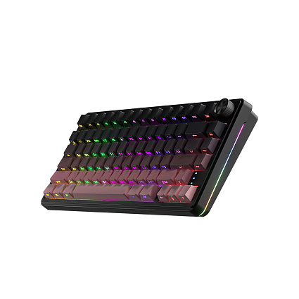 Беспроводная клавиатура CyberLynx RX75, Panda Silent Switch, розовый Фото 21