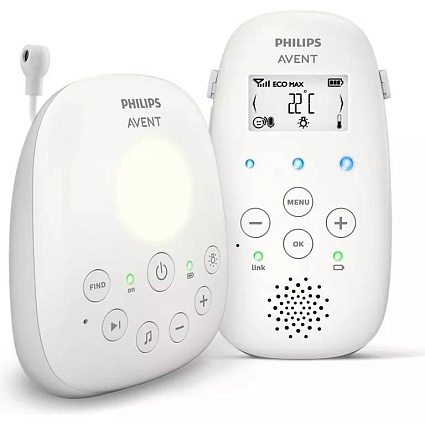 Радионяня Philips Avent Audio Baby Monitor DECT SCD713/26, белый Фото 3