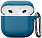Силиконовый защитный чехол для AirPods 4, синий (Lake blue) Фото 1