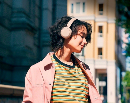 Беспроводные наушники Sony WH-CH520, Cream Фото 7