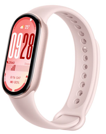 Фитнес-браслет Xiaomi Smart Band 10, розовый (Mystic Rose) Фото 1