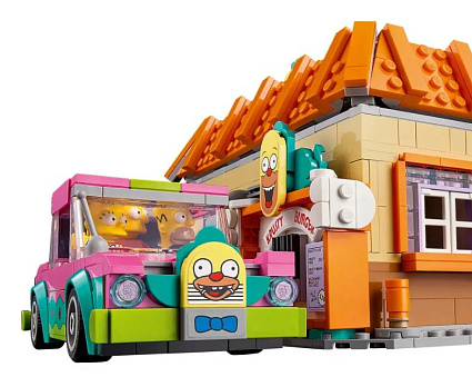 Конструктор LEGO Icons 10352 Симпсоны: Красти Бургер Фото 6