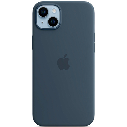 Чехол для смартфона Apple iPhone 14 Plus Silicone Case with MagSafe, синий Фото 1