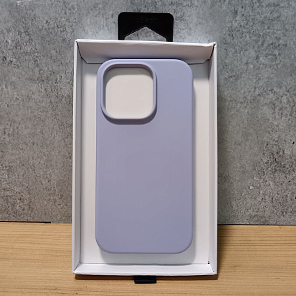 Чехол для смартфона Touch Mag Case, iPhone 14 Pro, силикон , софт-тач, фиолет. Фото 3