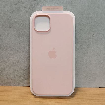 Чехол для смартфона Apple iPhone 14 Plus Silicone Case with MagSafe, «розовый мел» Фото 3