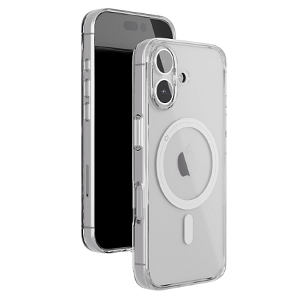 Чехол VLP Diamond Case с MagSafe для iPhone 16, прозрачный (10510020) Фото 3