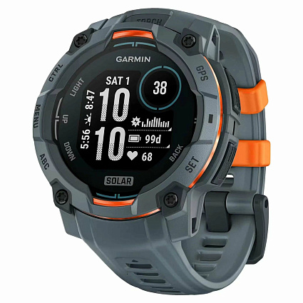 Смарт-часы  Garmin Instinct 3 45mm Solar, Twilight (010-02934-01) Фото 1