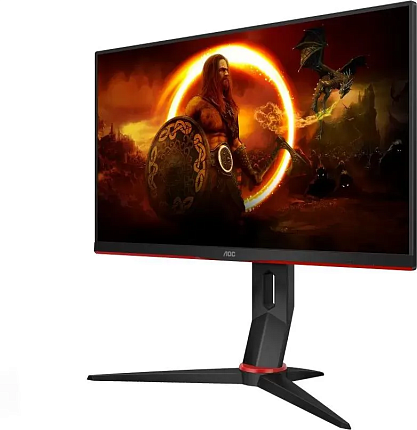 Монитор AOC Gaming 24G2ZU, черный/красный Фото 3