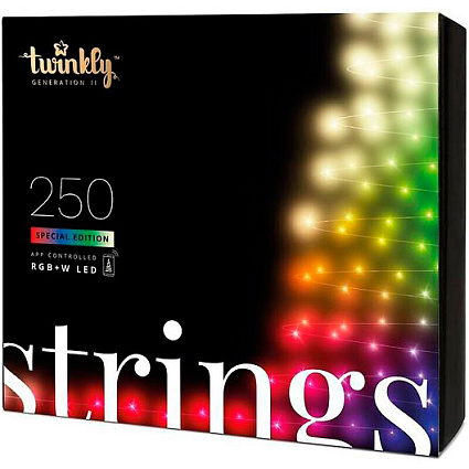 Гирлянда Twinkly Strings, 250 LED, RГБW, Wi-Fi Фото 1