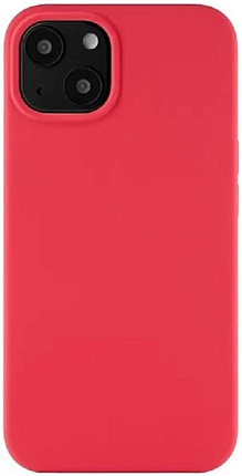 Чехол силиконовый uBear Touch Case iPhone 13, красный Фото 1