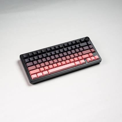 Беспроводная клавиатура CyberLynx RX75, Flow Blue Switch, розовый Фото 5