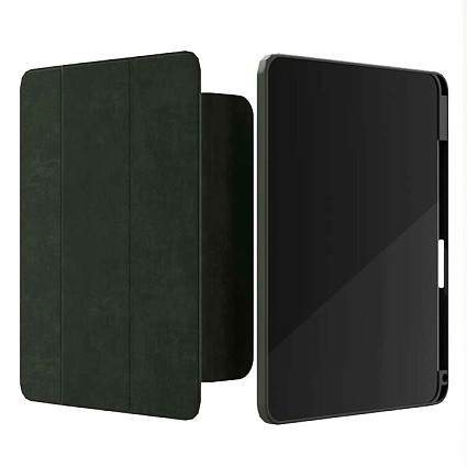 Чехол VLP Split  Folio iPad Air 13 (M2), темно-зеленый Фото 2