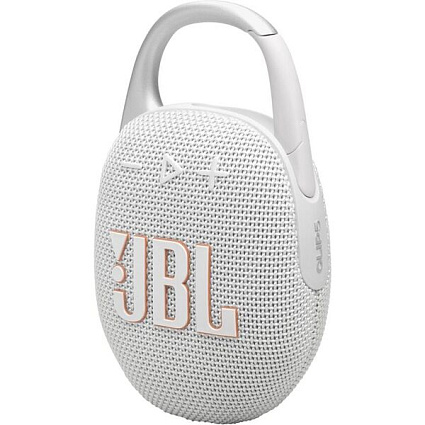 Портативная акустика JBL Clip 5, белый Фото 2