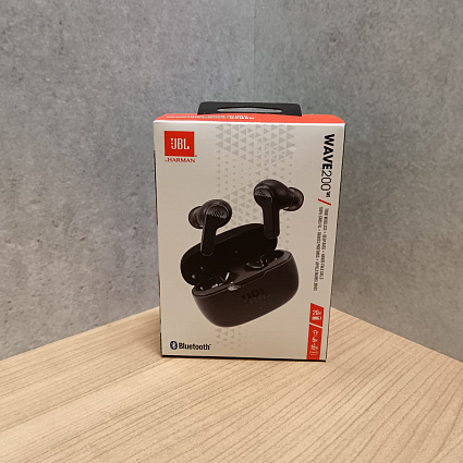 Беспроводные наушники JBL Wave 200, черный Фото 2