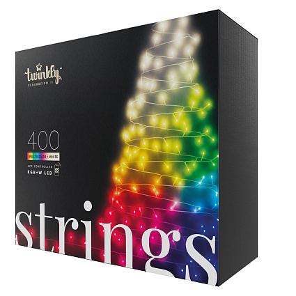 Гирлянда Twinkly Strings, 400 LED, RГБ+W, Wi-Fi Фото 1