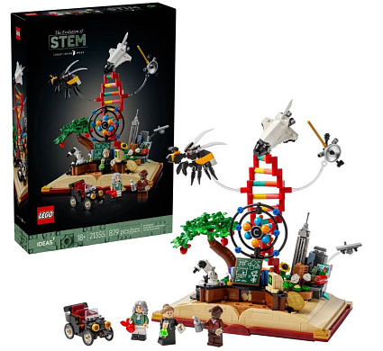 Конструктор LEGO Ideas 21355 Эволюция STEM Фото 1