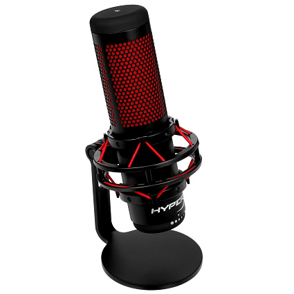 Микрофон HyperX QuadCast, черный/красный Фото 4