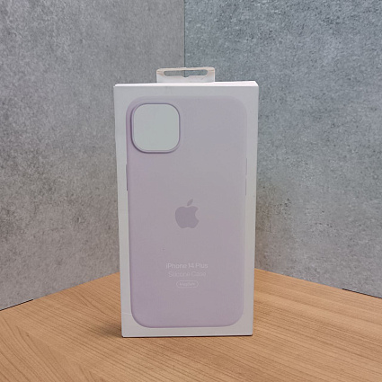 Чехол для смартфона Apple iPhone 14 Plus Silicone Case with MagSafe, лиловый Фото 2