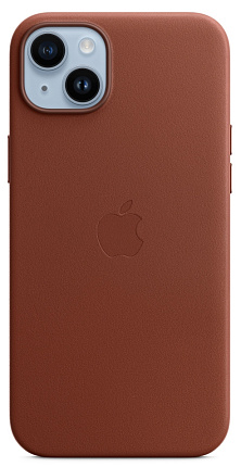Кожаный чехол MagSafe для iPhone 14 Plus - Umber (MPPD3ZM/A) Фото 1