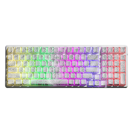 Беспроводная клавиатура Furycube K99 PRO ENG, Platinum Switch, белый Фото 1