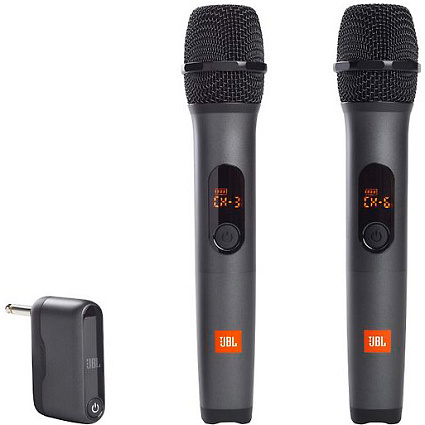 Комплект микрофонов JBL Wireless Microphone Set, черный Фото 1