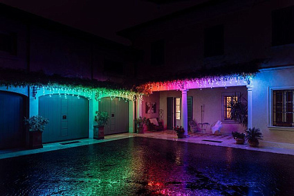 Гирлянда Twinkly Icicle,190 LED, RГБ+W, Wi-Fi Фото 5