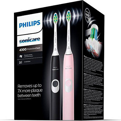 Электрическая зубная щетка Philips HX6800/35 Sonicare Protective Clean Фото 1