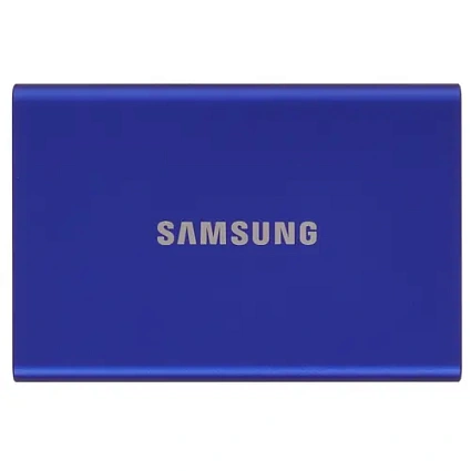 Внешний SSD диск Samsung T7 1ТБ, синий (MU-PC1T0H) Фото 3