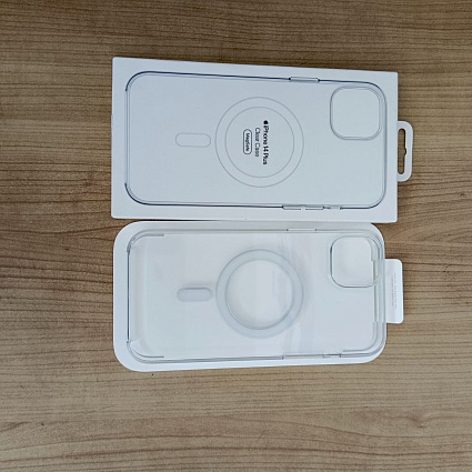Чехол Apple iPhone 14 Plus Clear Case with MagSafe Фото 3