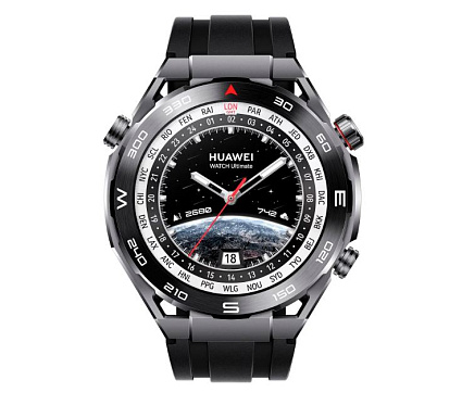 Смарт-часы HUAWEI WATCH Ultimate Black 55020AGP черный Фото 3