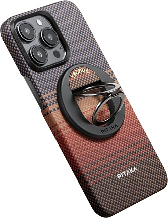 Магнитное кольцо-держатель PITAKA MagEZ Grip 3, Sunset (MGS2403) Фото 7