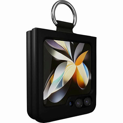 Чехол VLP Flex Case для Samsung Galaxy Z Flip 5, черный Фото 2