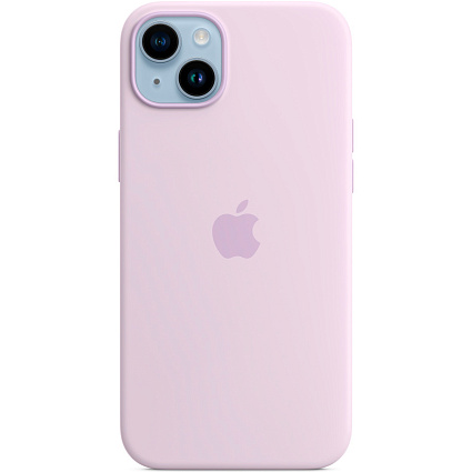 Чехол для смартфона Apple iPhone 14 Silicone Case with MagSafe, лиловый Фото 1