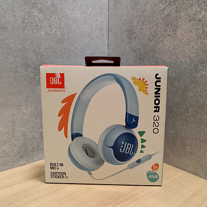 JBL JR 320, синий Фото 2