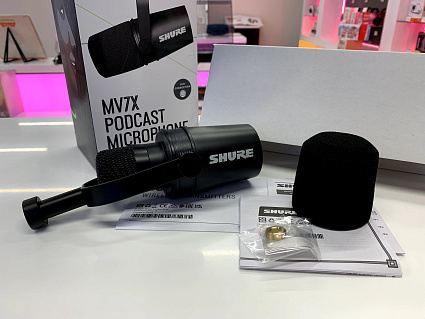 Shure Motiv MV7-X, черный Фото 8