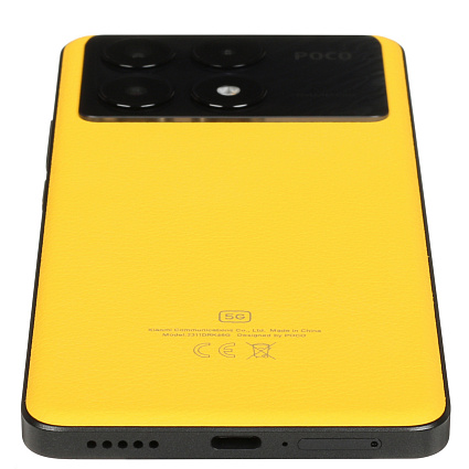 Смартфон Xiaomi Poco X6 Pro SIM + eSIM, 12 Гб RAM, 512 Гб, желтый (EU) Фото 6