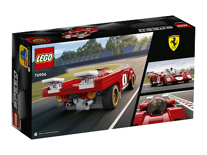 Конструктор LEGO Speed Champions 76906 1970 Ferrari 512 M Фото 3