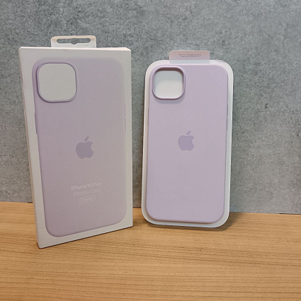 Чехол для смартфона Apple iPhone 14 Plus Silicone Case with MagSafe, лиловый Фото 3